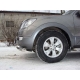 Защита передняя двойная 76-50 мм ТСС для Kia Mohave 2008-2016