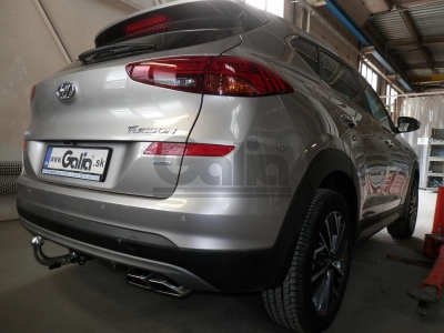Фаркоп Galia шар А оцинкованный, условно-съемное крепление для Hyundai Tucson 2018-2021