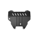 Защита картера и коробки передач для NISSAN Note 2006-2009 1.6 бензин AT/MT NLZ сталь, с крепежом / Ниссан Ноут