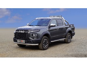 Защита передняя нижняя 76,1 мм для JAC T9 4WD (дизель) 2024-н.в. №JACT924-17